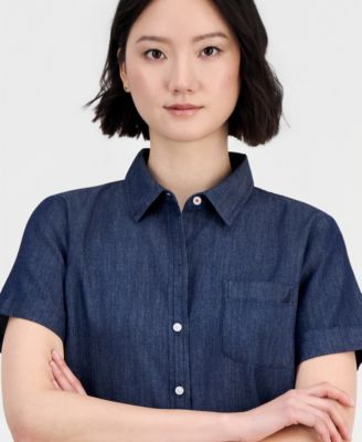 Women's Chambray Camp Shirt