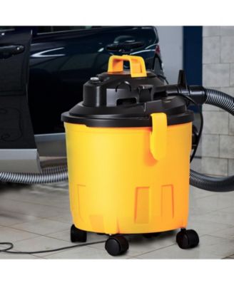 Shop Vacuum Wet & Dry, 5-Gal 6 Peak HP Vac with Powerful Suction & Blower, 2-in-1 Crevice Nozzle, Pet Hair, Car Cleaning