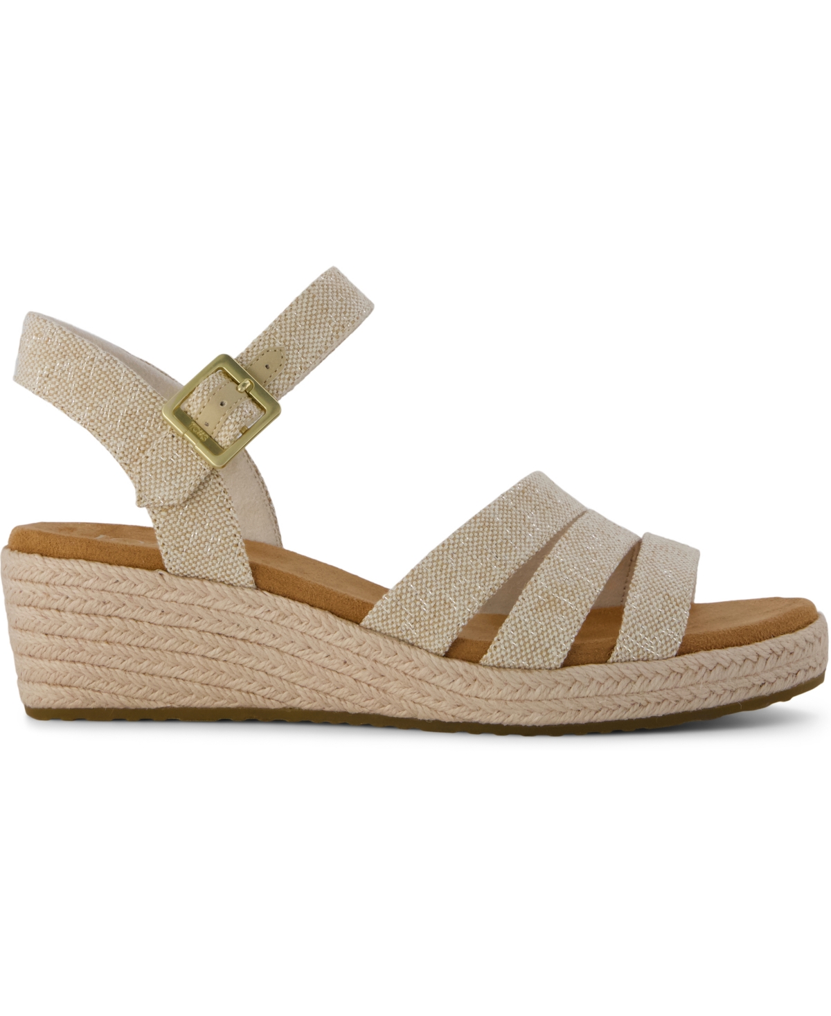 Toms Women's Julia Open Toe Wedge Sandals
