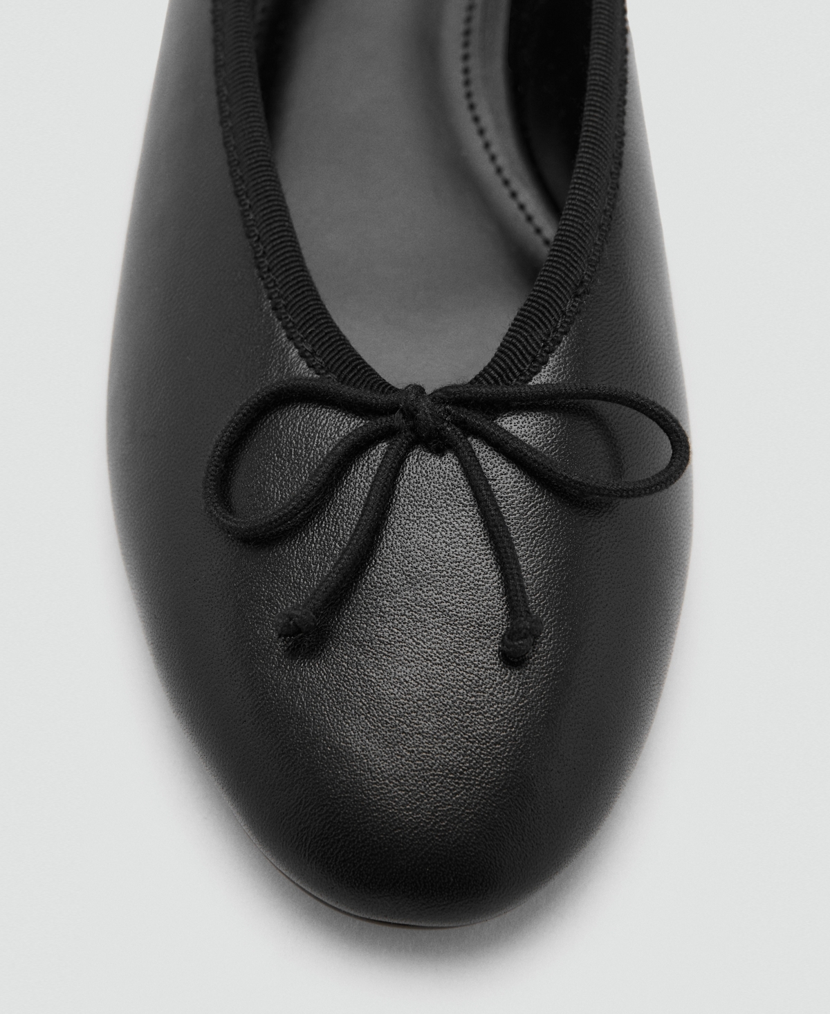 Mango Ballet Flat In Animal Print