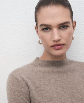 Women's Lurex Knitted Sweater