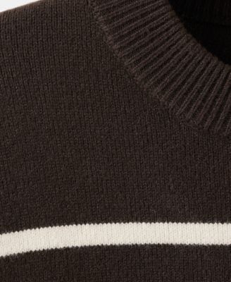 Women's Knit Striped Sweater