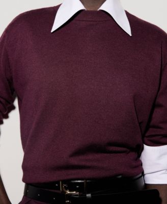 Women's Fine-Knit Crew-Neck Sweater