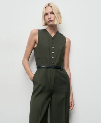 Women's Suit-Style Jumpsuit