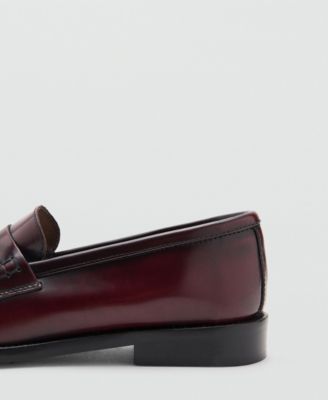 Women's Gathered Leather Moccasins