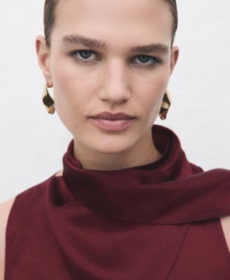 Women's Foulard Satin Blouse