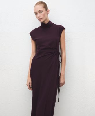 Women's Turtleneck Wrap Dress