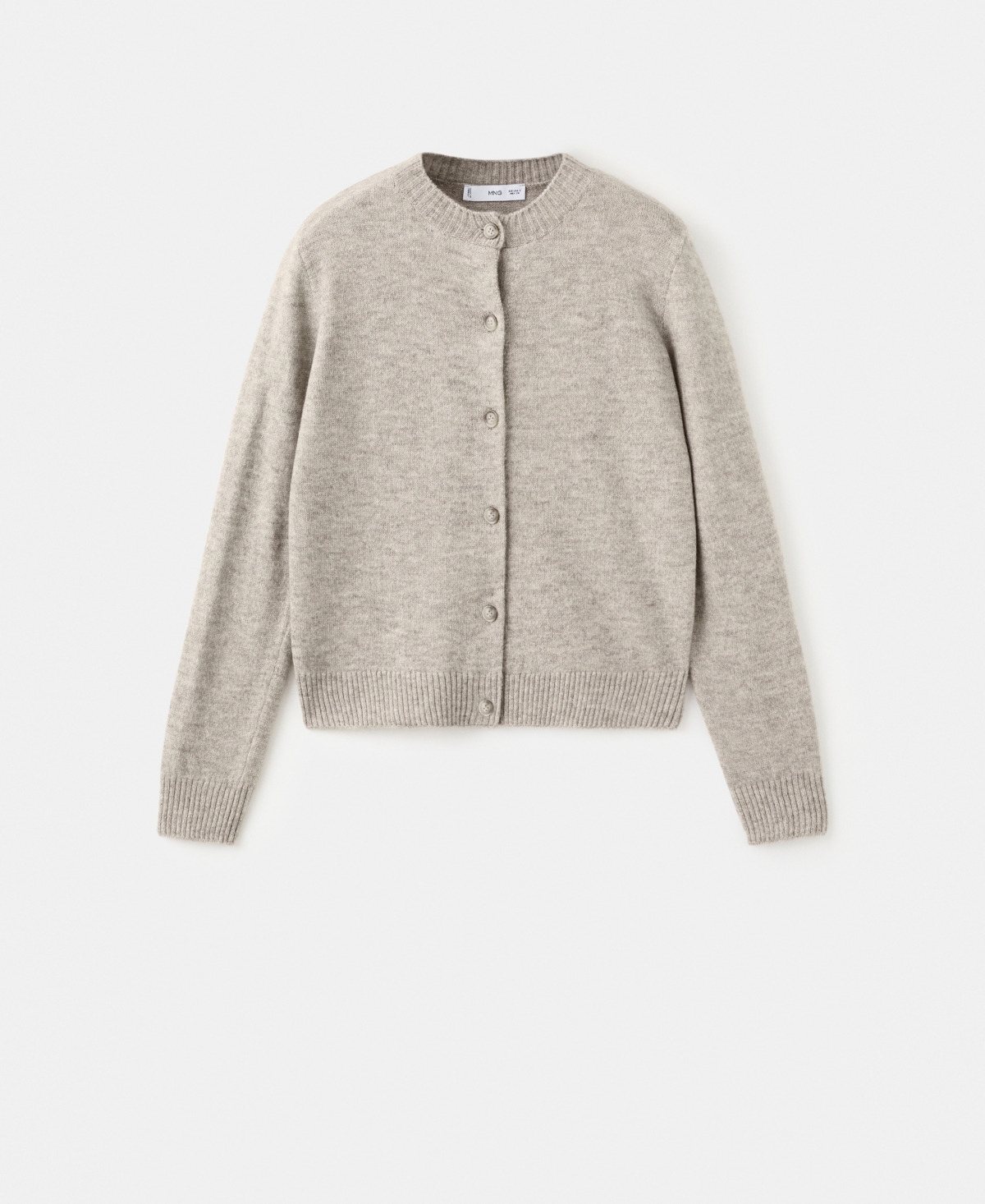 Mango Women's Knitted Button Cardigan