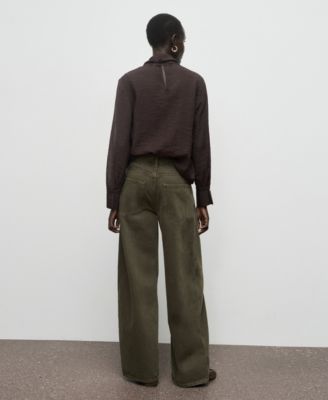 Women's Low-Rise Barrel Jeans