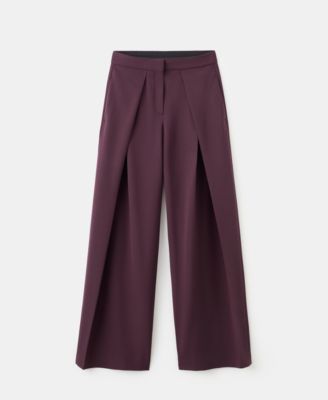 Women's Pleated Wide Leg Pants
