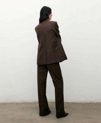 Women's Speckled Wool Pants