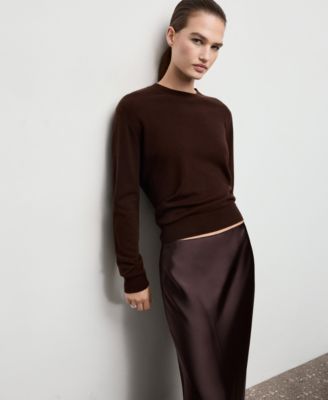 Women's Satin Long Skirt