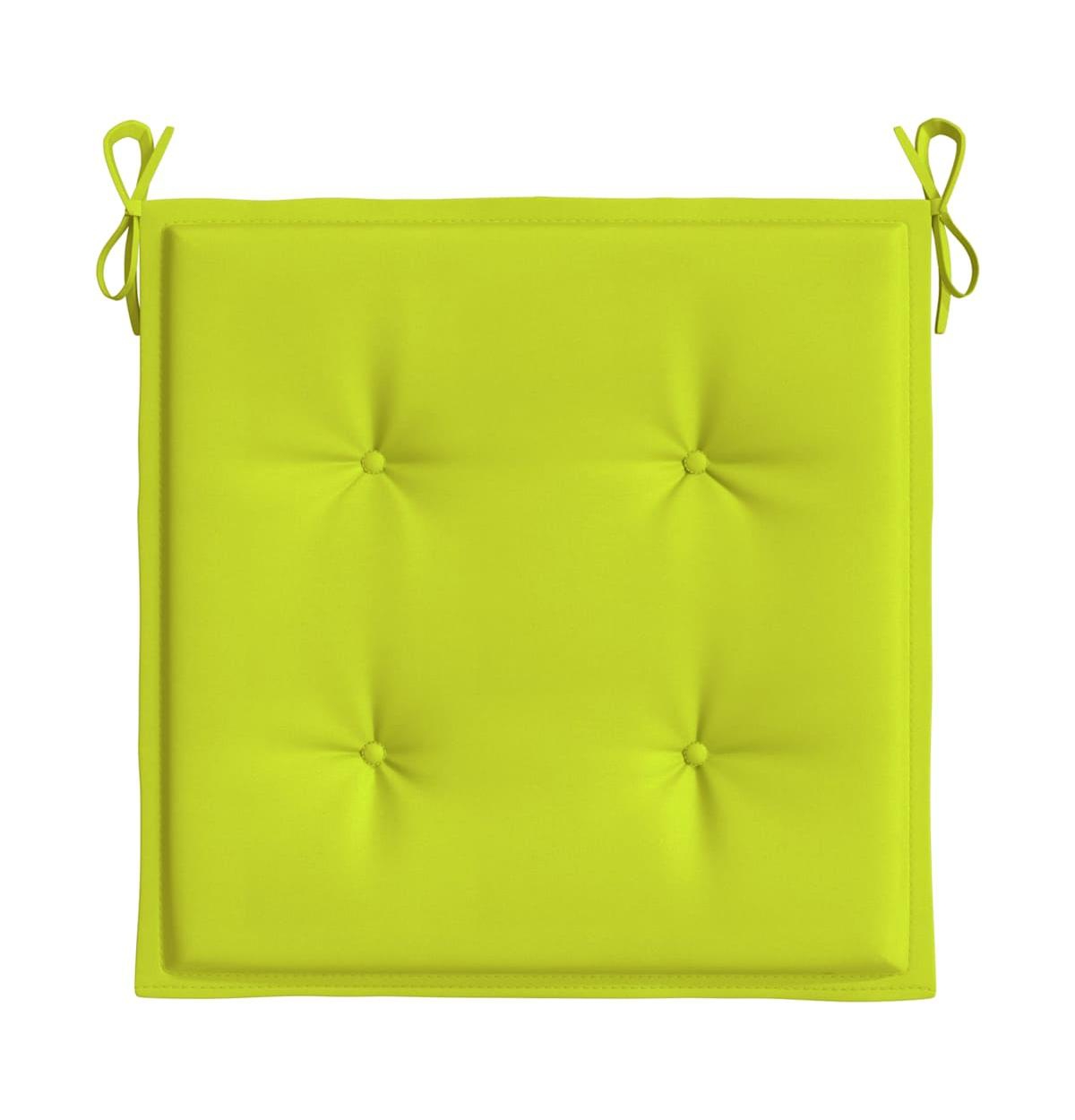 vidaXL Garden Chair Cushions 2 pcs Bright Green Oxford Fabric