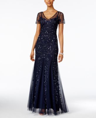 macys beaded gowns