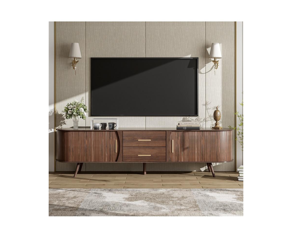 Casainc Mid-Century Modern Storage Cabinet With Tv Stand