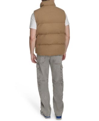 Men's Quilted Stand-Collar Vest