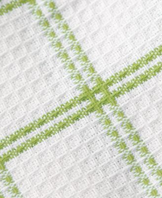 Coordinating Flat Waffle Weave Cotton Dish Cloths, Set of 12