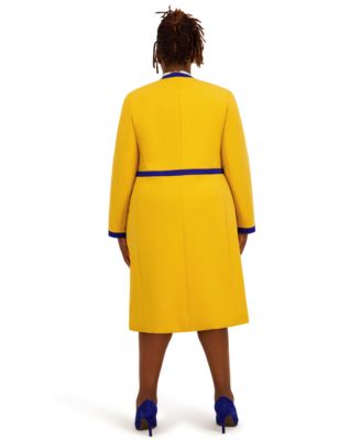 Women's Framed Waist Seam Open Topper Jacket, Regular & Plus