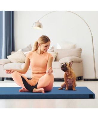 Foldable Camping Mattress with High density foam Cushion and Anti-slip Bottom