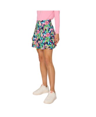 G Lifestyle Back Yoke Ruffle Skort