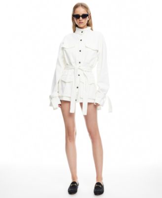 Women's Sweetness Overshirt Turtle Neck Jacket