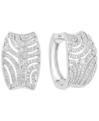 Diamond Earring (3/4 ct. t.w.) in 14k White Gold