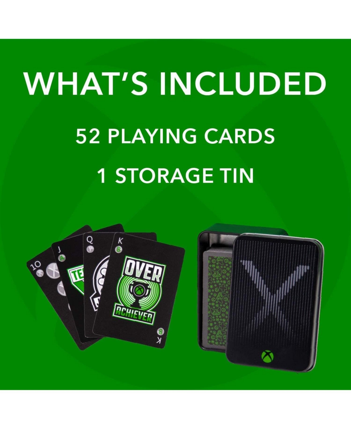 Paladone Products Ltd. Xbox Playing Cards | 52 Card Deck + 2 Jokers