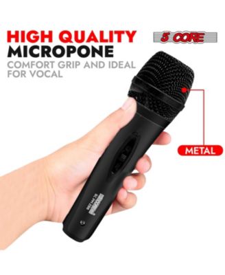 XLR Microphone Dynamic Mic Karaoke Singing Studio Mics Handheld Microphone