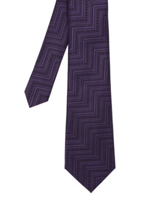 Men’s Slim Textured Solid Neck Tie