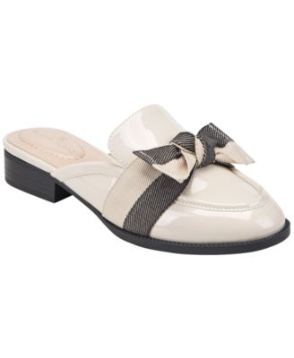 Women's Leilani Bow Slip-On Tailored Mule Loafers