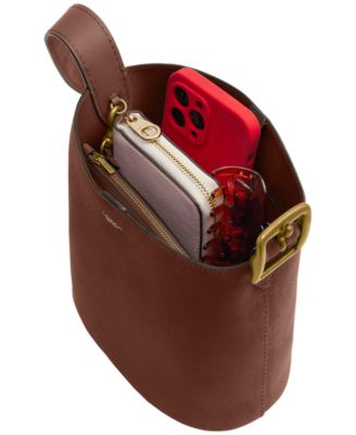 Bleecker Small Suede Bucket Bag 21