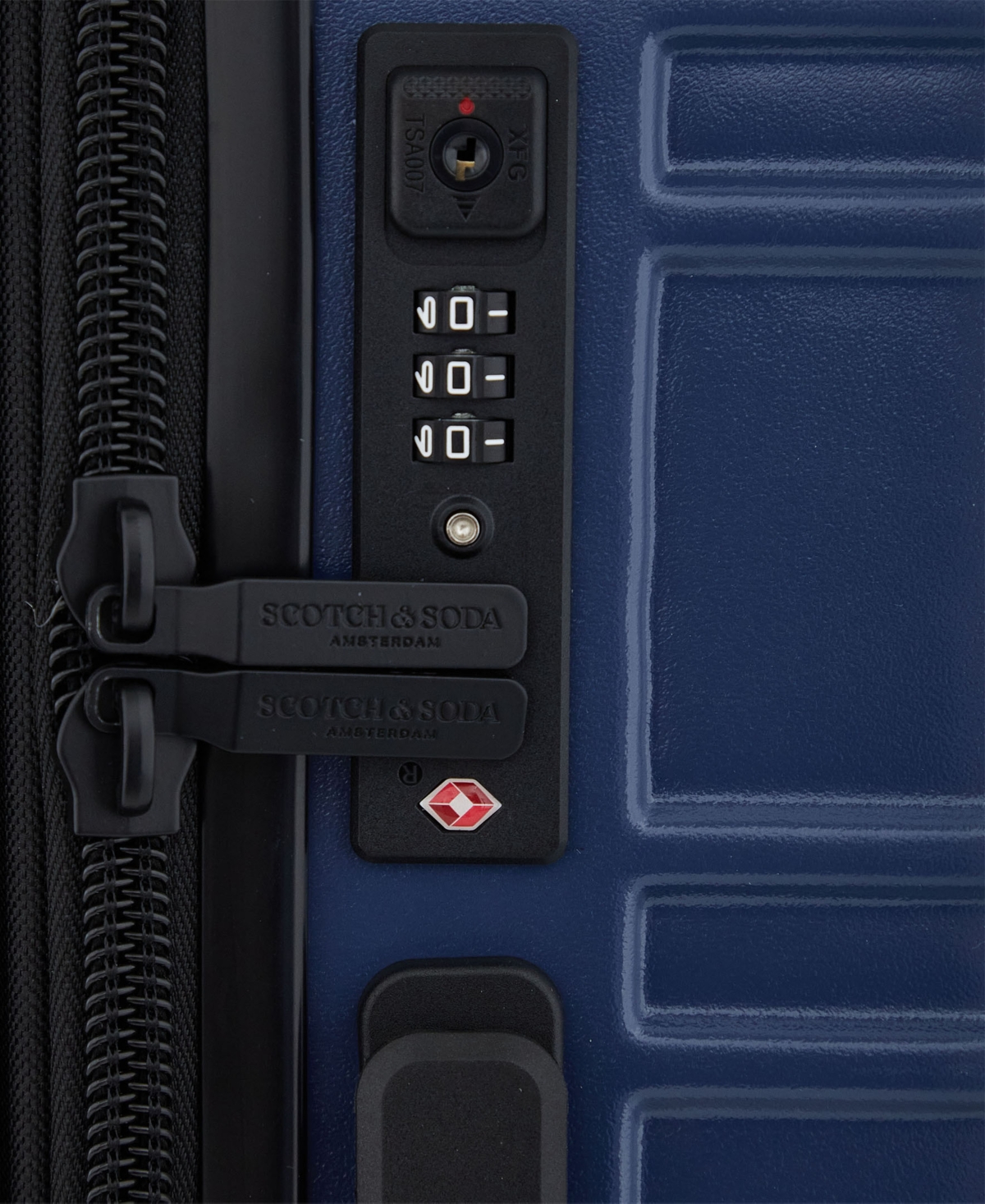 Scotch & Soda Rotterdam 3-pc. Hardside Luggage Set In Blue