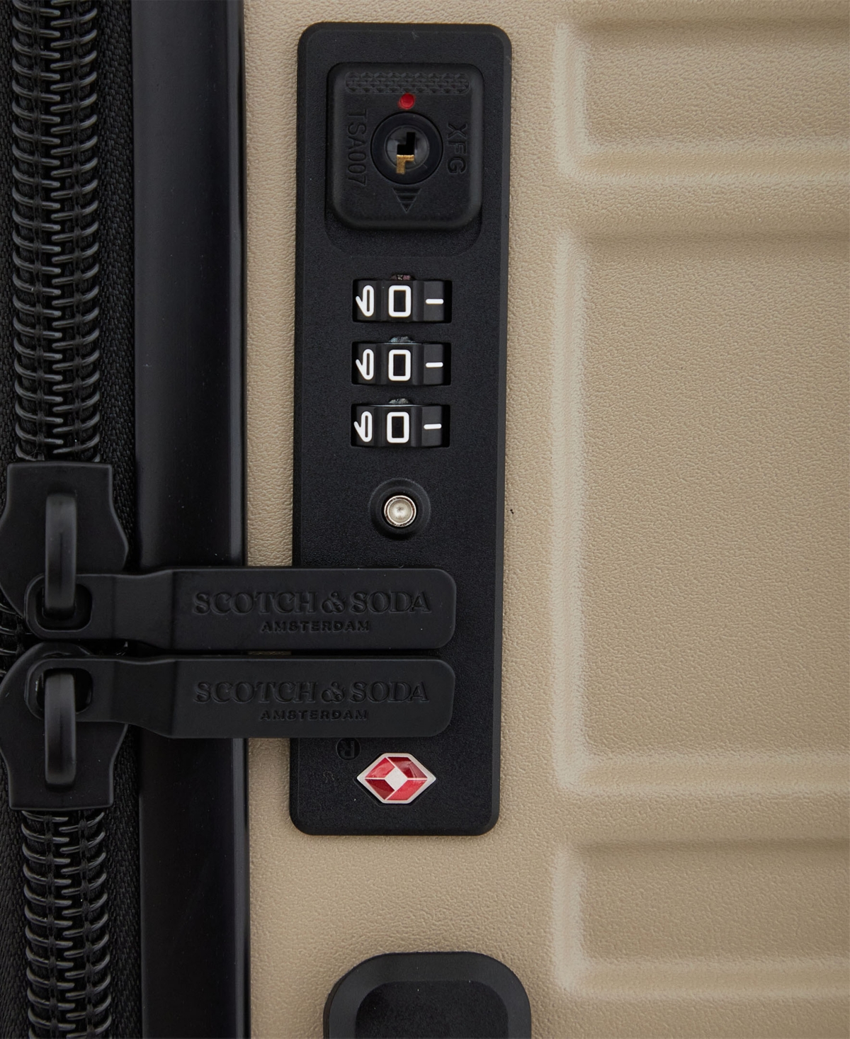 Scotch & Soda Rotterdam 3-pc. Hardside Luggage Set In Brown