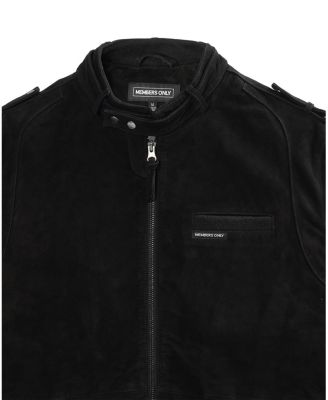 Men's Soft Suede Leather Iconic Jacket