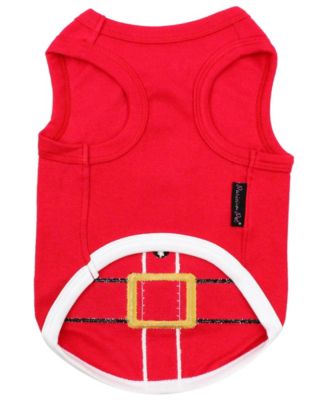 Parisian Pet Santa Outfit Holiday Dog T-Shirt