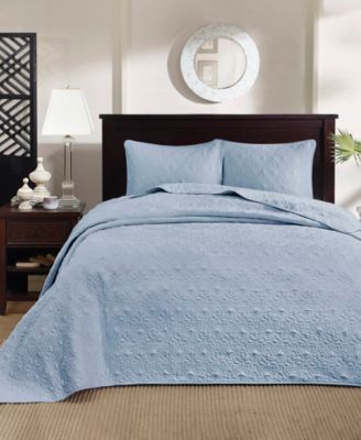 Quebec Quilted 3-Pc. Bedspread Set, Queen