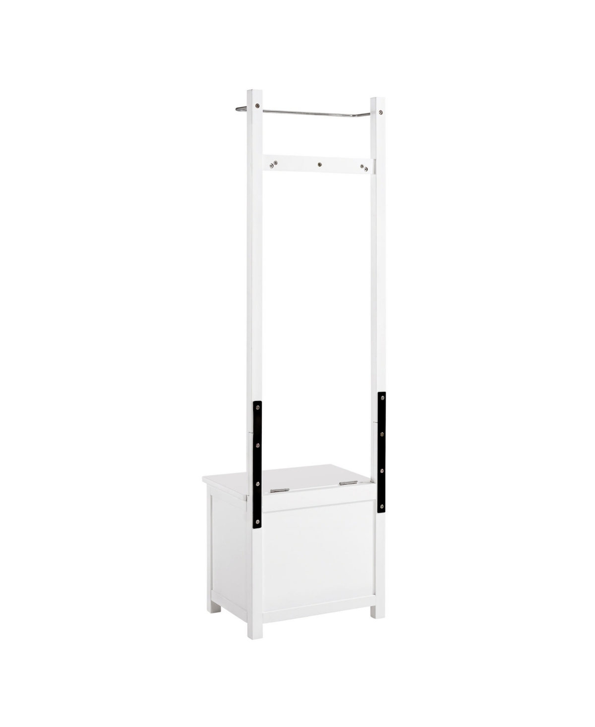 Alaterre Furniture 20" Wood Derby Bench In White