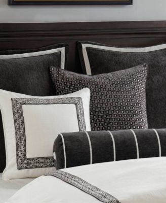 Jarvis Embroidery 8-Pc. Comforter Set, Queen