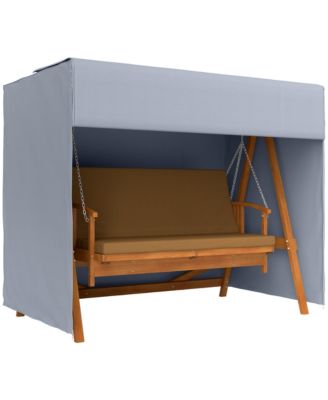 81" x 49" x 65" Outdoor Patio Hammock Porch Swing Cover,