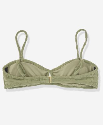 Juniors' Palmcation Bandeau Neck Swim Top