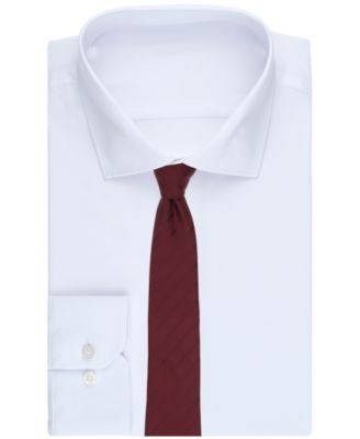 Men's Saxon Striped Slim Tie, Macy's Exclusive
