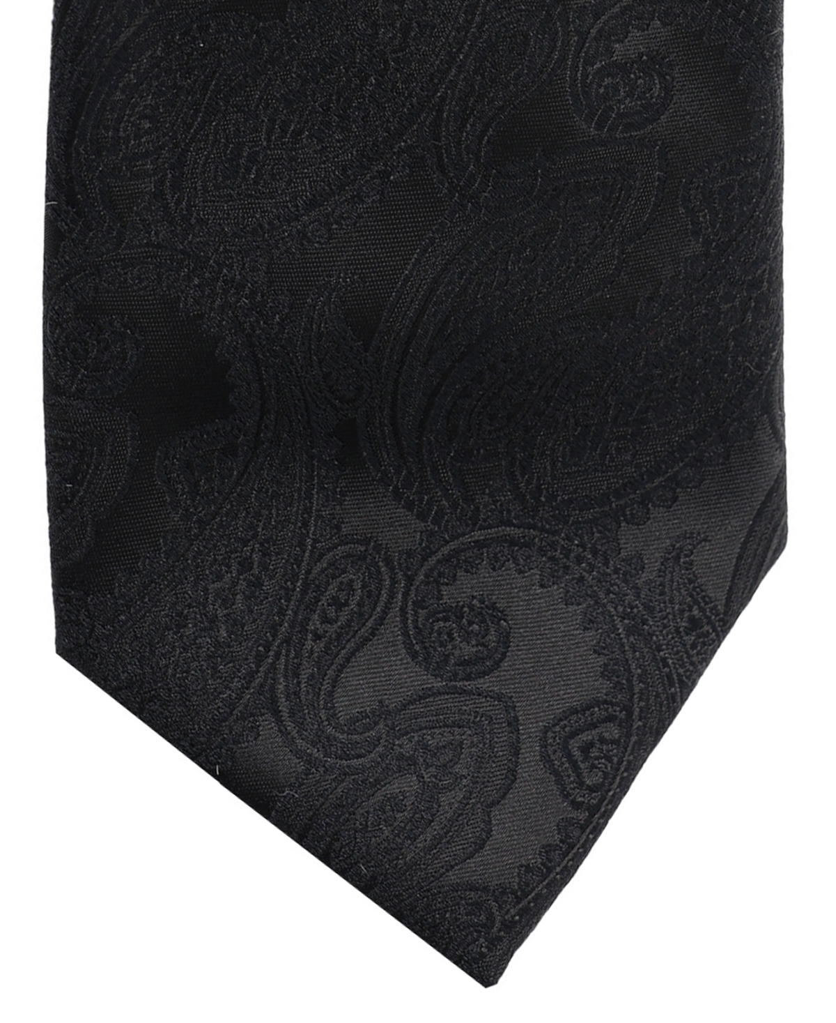 Karl Lagerfeld Paris Men's Glen Plaid Pattern Classic Tie