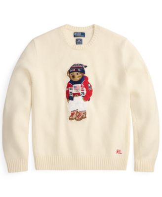 Men's Team USA Polo Bear Sweater