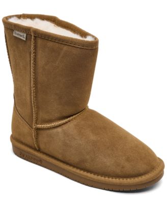 BEARPAW - Bearpaw Big Girls Emma Zipper Casual Boots from Finish Line