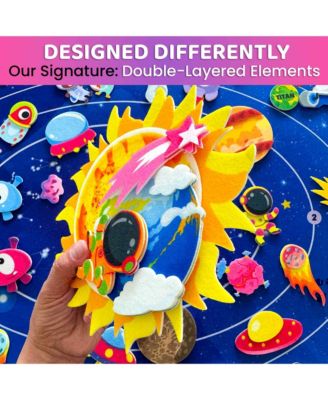 USA Felt Board for Kids 3-5 Years Old - Social Emotional Preschool Learning Activities