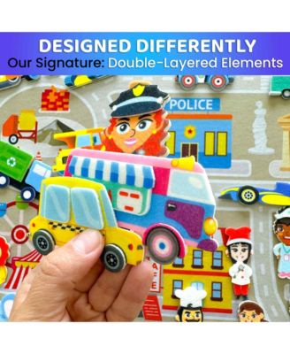 USA Felt Board for Kids 3-5 Years Old - Social Emotional Preschool Learning Activities