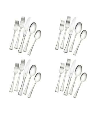 ZWILLING Angelico 18/10 Stainless Steel 20 Pc. Flatware Set, Service for 4 - Macy's
