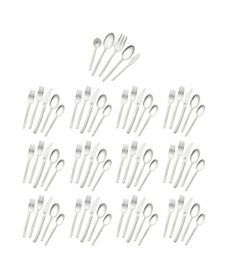 18/10 Stainless Steel Opus 65 Pc. Flatware Set, Service for 12
