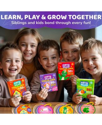 Scavenger Hunt Game for Toddlers 3-5 – 50 Toddler Activities Indoor Cards Game Set