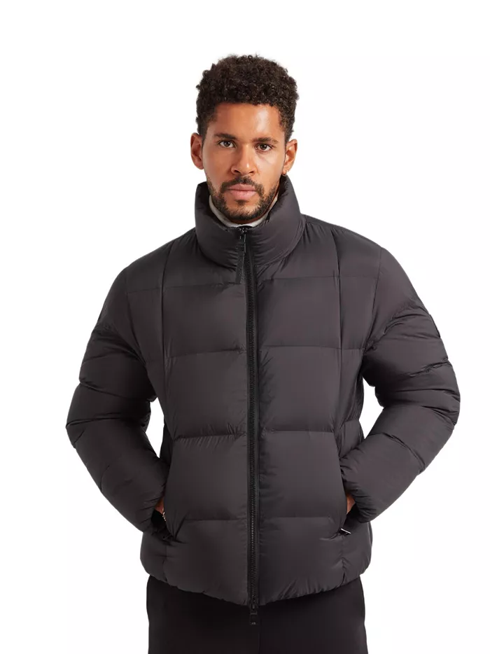 Men's Cloud Long Sleeve Puffer Racer Jacket - thumbnail 9